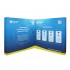 BANNERAD™ Fabric PopUp Wall 3x3