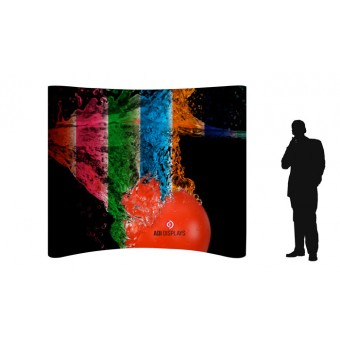 BANNERAD™ Magnetic PopUp Wall 3x3C