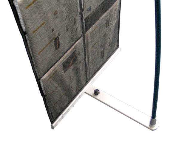 Bannerad Brochure Stand - Mesh Pocket