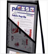 Bannerad Brochure Stand - Mesh Pocket