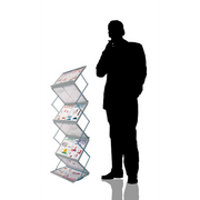 Brochure Stand - Scissor Style