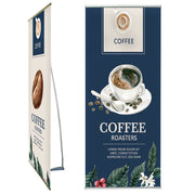 Non Retractable L Frame Banner Stand