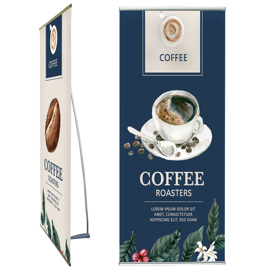 Non Retractable L Frame Banner Stand