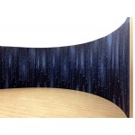 TexFrame Curved Free Standing Display