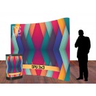 BANNERAD™ Spring Loaded PopUp Wall 3x3C