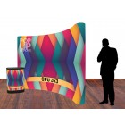 BANNERAD™ Spring Loaded PopUp Wall 4x3C